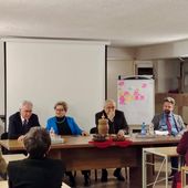 Da sn Giovanni Donati, Mariagrazia Vacchina, Lorenzo Pasquariello e Alessandro Fusaro Da sn Giovanni Donati, Mariagrazia Vacchina, Lorenzo Pasquariello e Alessandro Fusaro