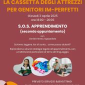 Genitori e sfide educative, i temi di aprile al 'Centro per le famiglie' di Aosta