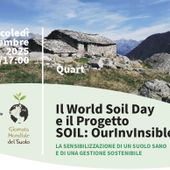 Giornata Mondiale del Suolo, a Quart incontro per valorizzare risorsa essenziale