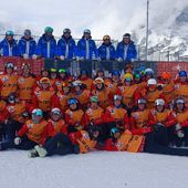 CdM Sci, i professionisti della montagna impegnati sulla 'Gran Becca'