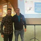 Enrico Martello e Michel Petacchi al Palaindoor