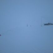 Tanta neve a Cervinia; la webcam di Salette questa mattina