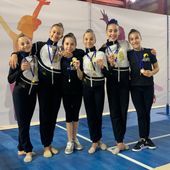 Da sn Viola Ottobon, Anna Montecchi, Maria Paola Rigo, Sveva Ottobon, Nicoletta Moro e Anna Gusulfino