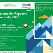 A Quart, venerdì 4 luglio, la presentazione del Rapporto 'Montagne Italia 2025' dell'Uncem A Quart, venerdì 4 luglio, la presentazione del Rapporto 'Montagne Italia 2025' dell'Uncem