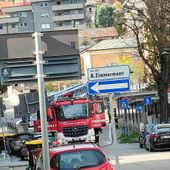 Domato incendio in un alloggio nel centro cittadino di Aosta