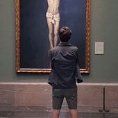 Davanti al 'Cristo crocefisso' di Velasquez, 2017
