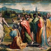 'Consegna delle chiavi', 1515-1516 - Raffaello