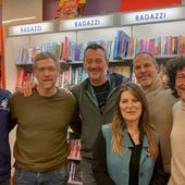 Da sn Samuele Scalvino, Riccardo Jans, Andrea Damarco, Enrico Montrosset, Massimo Bezzo e Mirella Gherardi