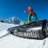 Snowboard, a Mariotti e Colombo lo Slope style di Courmayeur