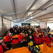 Soccorso alpino valdostano pronto per la CdM (cliccare sull'immagine per avviare la gallery)