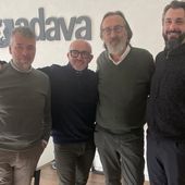 Da sn Emilio Conte, Giovanni Valente, Luigi Fosson e Michele Ciarlariello