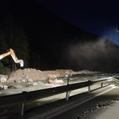 Dopo alluvione, per lunedì mattina pronta la strada di cantiere per Cogne