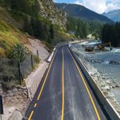 Ha riaperto oggi alle 7 la strada regionale 47 per Cogne