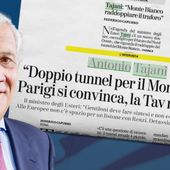 Tajani, 'indispensabile il raddoppio del tunnel del Bianco'
