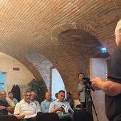 Un momento della presentazione del Rapporto