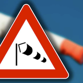 Allerta meteo per vento forte in bassa Valle
