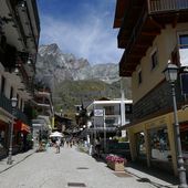 Via Carrel a Cervinia