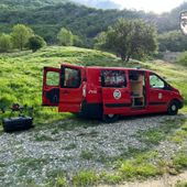 L'uomo è cercato anche con i droni (immagine di repertorio)