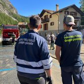 Dopo-alluvione, a Cogne il bell'esempio del Gruppo giovanile dei Vigili del fuoco