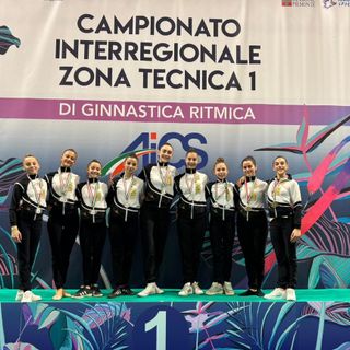 Ginnastica ritmica, le ragazze del Club des Sports in evidenza a Biella e Cuneo