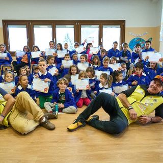 'Alpinisti InSuperAbili' con i bambini di Valtournenche
