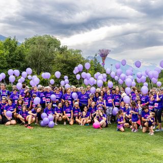 BeccaPink e Associazione VIOLA insieme per lo sport solidale (photo credit Roberto Roux)