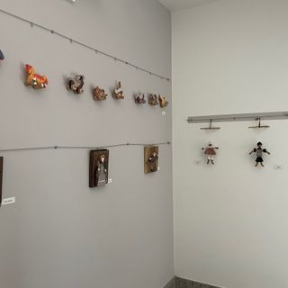 Una mostra di opere dei bimbi al Nido Berra