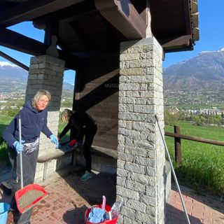 La corvée a Pollein, 'una giornata per l’ambiente e la comunità'