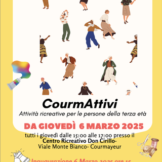'CourmAttivi, attività ricreative per la terza età ai piedi del Bianco