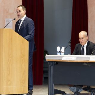 Da sn Davide Ferré e Fabio Bolzoni