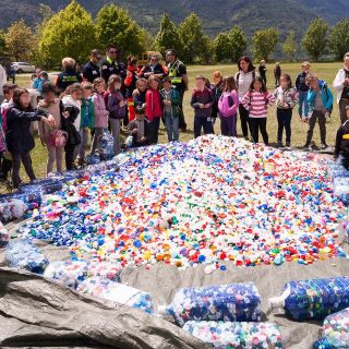 Un momento felice della Festa della Natura Unitè Mont Cervin 2016