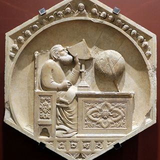 Campanile di Giotto, 'Formella dell’astronomia', 1337-1341