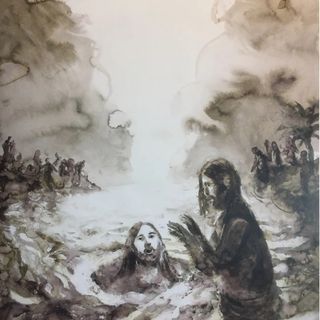 'Battesimo di Cristo', 2017- François-Xavier de Boissoudy (1966)