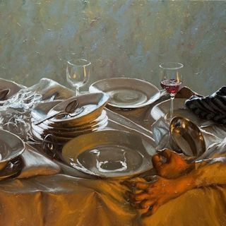 'Il banchetto del ricco Epulone', 2010- Giovanni Gasparro, 1983