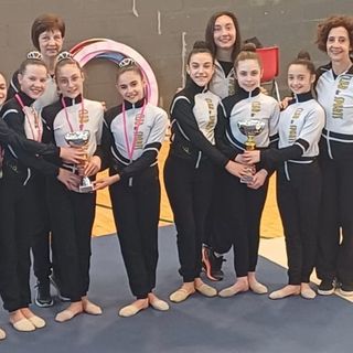 Ritmica: Club des Sports quattro volte sul podio a Candelo