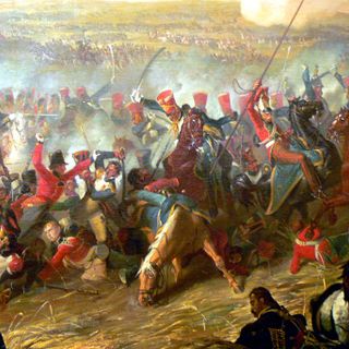 La Battaglia di Waterloo in un dipinto di Denis Dighton – 1816