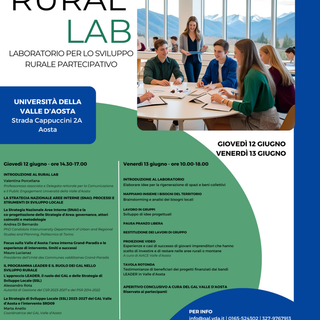 Interessi comuni tra GAL VdA e Università valdostana, stipulata convenzione