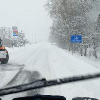 Mezzi Anas al lavoro in tutta la Valle per sgombero neve e messa in sicurezza