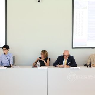 Da sn Maria Debora Braga Manuela Ceretta Renzo Testolin e Leonardo Lotto