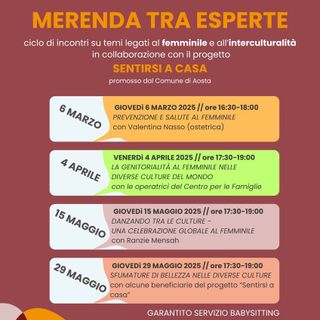 A marzo appuntamenti al femminile al Centro per le famiglie