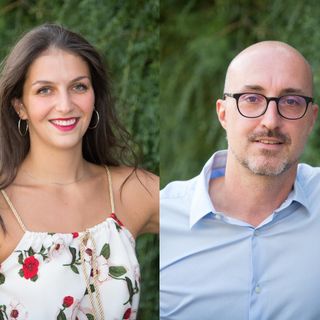 Elisa Andreoli e Andrea Vicquéry