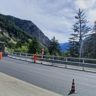 SS 26, verso la conclusione i lavori di ripristino tra Pré-St-Didier e Courmayeur”