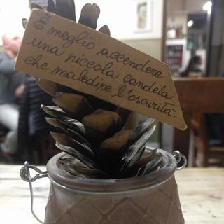 Il saggio consiglio in un angolo del Barin di Aosta