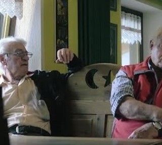 A sn Ilvo Berthod con il fratello Primo (immagine di repertorio)