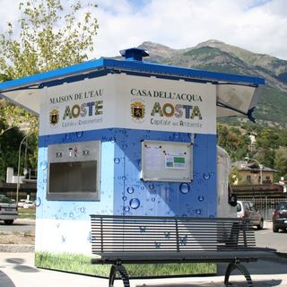 Una Casa dell'Acqua ad Aosta (photo credit Quendoz srl)