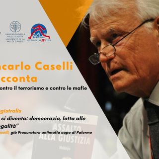 Giancarlo Caselli ad Aosta per 'raccontare' percorsi di legalità