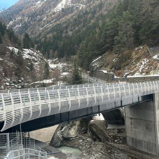 Apre oggi il nuovo ponte di Chevril tra Aymavilles e Cogne