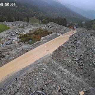 Nuova frana e nuova chiusura della strada per Bionaz