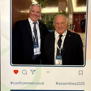 Da dx Graziano Dominidiato ed Ermanno Bonomi