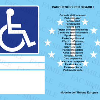 Aosta, arriva il Contrassegno Unificato Disabili Europeo